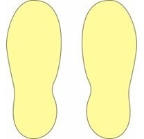 Empreintes de Pas Photoluminescentes et Antidérapantes