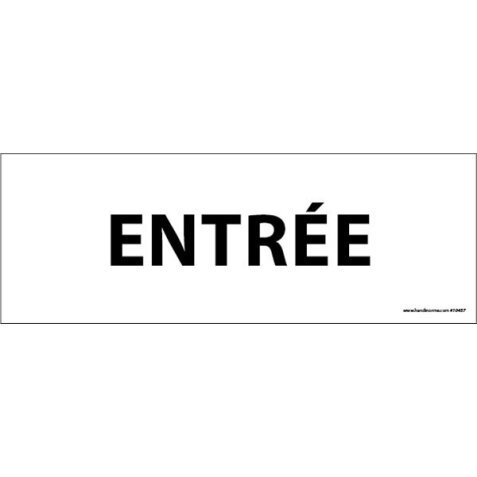 Plaque de Porte - ENTREE