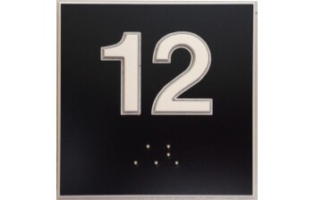 Plaques de porte & panneaux relief & braille