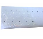 Étiquettes en braille pour bouton d'ascenseur