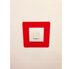 Adhésif carré de repérage des interrupteurs