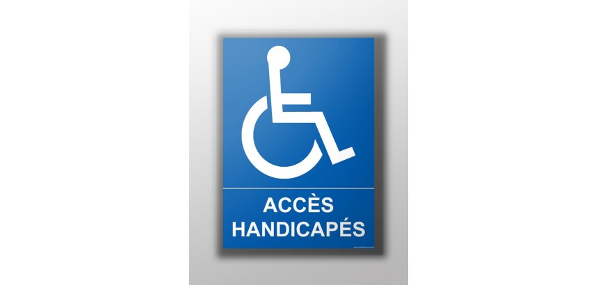Panneau Accès PMR