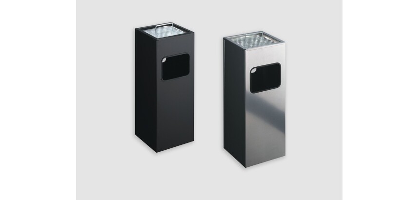 Combiné corbeille cendrier