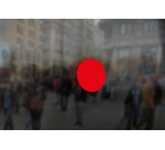 Rond adhésif pour repérage des accès d'évacuation