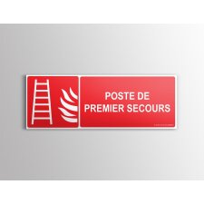 Panneau - Poste de premier secours