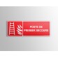 Panneau - Poste de premier secours