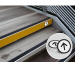 Pictogramme pour contremarche flèche