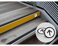 Pictogramme pour contremarche flèche