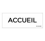 Plaque de porte ACCUEIL