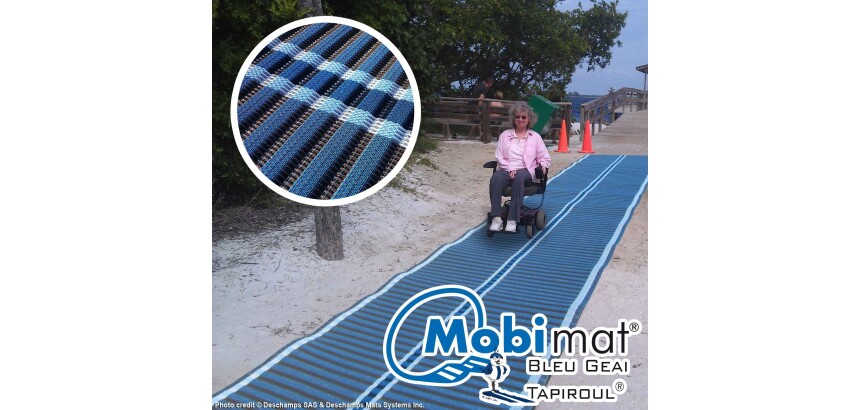 Tapis d'accès enroulable