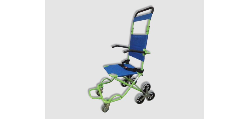 Chaise d'évacuation 3 roues