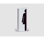 Femme avec Silhouette pour porte