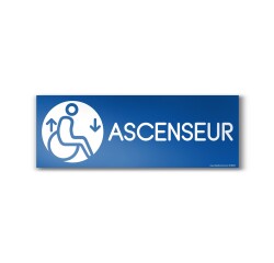 Panneau Ascenseur design PMR