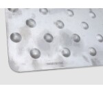 Dalle podotactile MINOX - Inox - 4 formats - Int/Ext