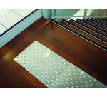 Dalle podotactile MINOX - Inox - 4 formats - Int/Ext