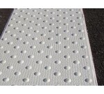 Dalle podotactile Blanche METACRY - Résine méthacrylate - 600 x 412 mm - Extérieure