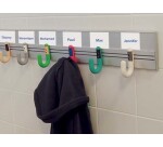 Lisse murale porte manteaux