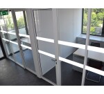 Ruban adhésif pour vitres BLANC