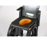 Seau d'accès pour fauteuil d'accès aux toilettes