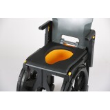 Seau d'accès pour fauteuil d'accès aux toilettes