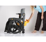 Seau d'accès pour fauteuil d'accès aux toilettes