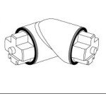 Angle variable et modulable pour main courante intérieure HOPI