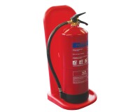 Socle simple pour exctincteurs de 6 à 12 kg   - Rouge