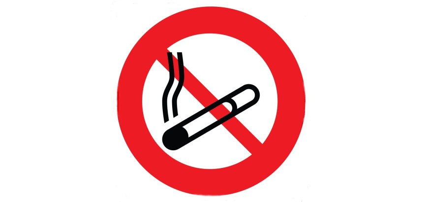 Panneau rond Interdit de Fumer