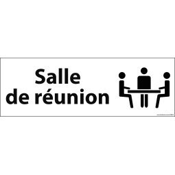 Plaque de porte Salle de réunion