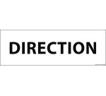 Plaque de porte DIRECTION