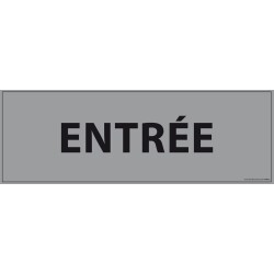 Plaque de Porte - ENTREE