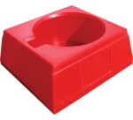 Socle base pour un extincteur   - Rouge