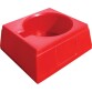 Socle base pour un extincteur   - Rouge
