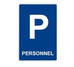 Panneau Parking "PERSONNEL"