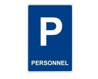 Panneau Parking "PERSONNEL"