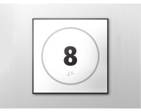 Panneau relief et braille - Numéro 8
