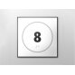 Panneau relief et braille - Numéro 8