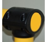 Fixations arceau - Capot finition raccord tube - H 152 mm