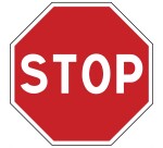 Panneau de circulation - STOP