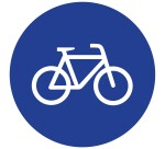 Panneau de circulation - piste cyclable