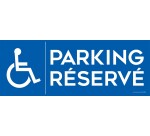 Panneau Parking Réservé avec picto PMR