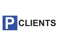 Panneau Parking en aluminium - P CLIENTS