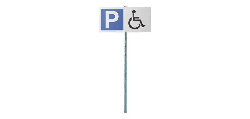 Kit Panneau Parking - P symbole PMR