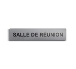 Salle de réunion - Plaque de porte en braille et relief