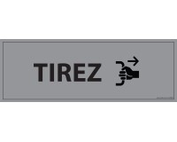 Panneau TIREZ - 210 x 75 mm