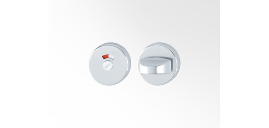 Paire de rosaces de condamnation avec voyant, Aluminium