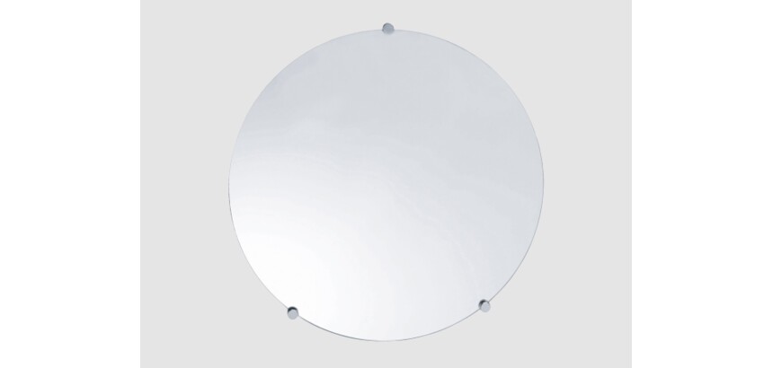 Miroir rond pour sanitaires