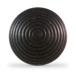 Lot de 250 Plots Podotactiles en Acier Zingué Noir ANTICO