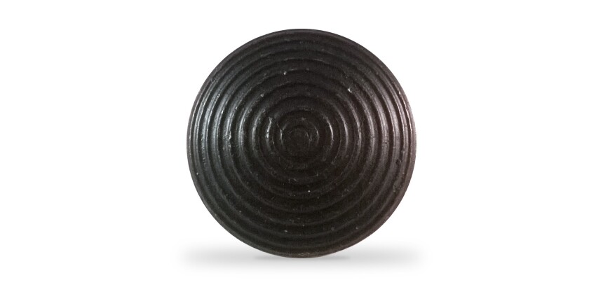 Lot de 250 Plots Podotactiles en Acier Zingué Noir ANTICO