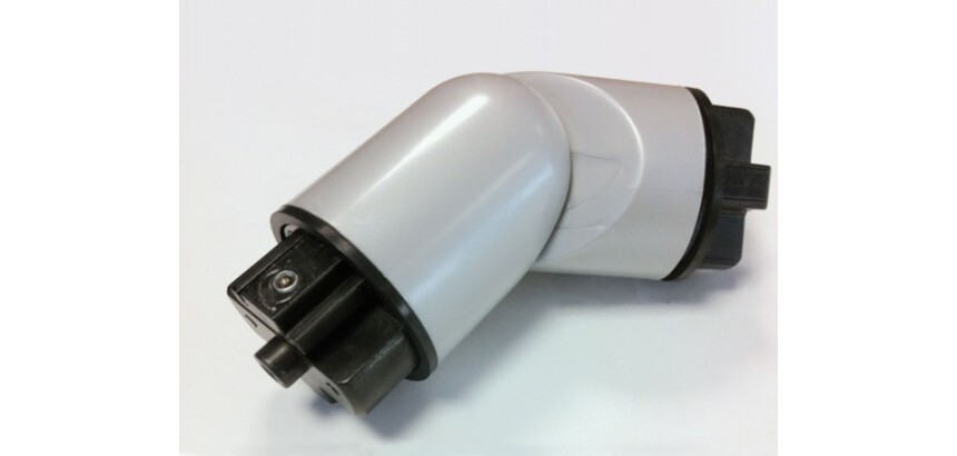 Coude de liaison articulé pour main courante Décobois